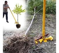 Extracteur de sapling - arrache les tiges ligneuses, les piquets en métal pour arbres, arbustes, vignes, épines et poteaux en bois