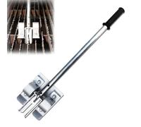 Extracteur de scories de coupe thermique, outil de nettoyage de grille approfondi portable avec poignée réglable, nettoyeur de scories de soudure manuel robuste