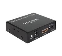 Extracteur de signal audio HDMI - DELOCK - Noir - Fonction audio - Câble audio