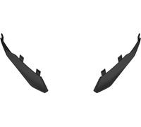 Extracteur de spoiler arrière noir mat pour le casque Airoh Twist 3
