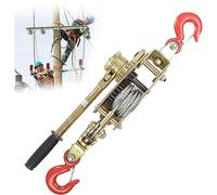 Extracteur de treuil de remorquage robuste de 2/3/4 tonnes avec crochet en métal - Palan à cliquet pour soulever et tirer des charges lourdes, idéal pour une utilisation automobile et industrielle