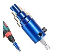 Extracteur de tuyau brisé - Outil de démontage de robinet - Convient pour tuyau de 13 mm, 20 mm, 25 mm - Inverseur robuste pour perceuse, plombier, douche, toilettes, arroseur - Réparation d'évier