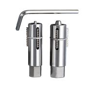 Extracteur de tuyau cassé, lot de 2 extracteurs de vis réglables en acier, 12 mm et 14 mm pour réparation de valve de robinet, extraction de filetage, entretien domestique et utilisation de plomberie