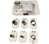 Extracteur de tuyau en acier inoxydable, ensemble de 6 pièces, outil de raccord à dégagement rapide, déconnecteur efficace de tuyau de camion, matériau 304 résistant à la rouille, entretien robuste