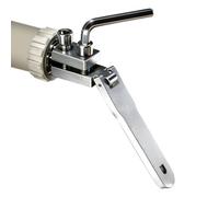 Extracteur de tuyau, extracteur de robinet robuste avec clé à molette, extracteur de valve à dégagement facile, pour réparation sanitaire de 13 et 19 mm