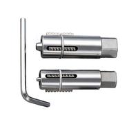 Extracteur de tuyaux cassés - Acier, ensemble d'extracteurs de tuyaux endommagés | Clé hexagonale incluse pour enlever efficacement la valve, outil de réparation de robinet pour l'entretien de la