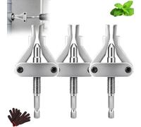 Extracteur de tuyaux cassés-Extracteur manuel 3 en 1 pour 1/2", 3/4" et 1" (1pc)
