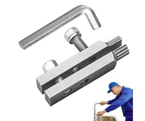 Extracteur de tuyaux cassés - Réparation de plomberie | Extracteur de casse de robinet de tuyau d'eau 4 points 6 points | pour robinet d'angle de chauffage de fil cassé, arroseur de douche