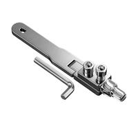 Extracteur de valve de robinet, ajustement de précision de 1,27 cm, 1,9 cm, extracteur de filetage de tuyau rouillé - pour réparation de salle de bain, entretien de douche, professionnels de la