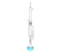 Extracteur de verre de laboratoire 150/250/500 ml, condenseur et corps d'extracteur, ensemble de verrerie de laboratoire, extracteur(60ml(snake))