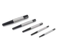 Extracteur de vis, 5 pièces - Outil manuel en acier, design ergonomique pour enlever les vis endommagées ou usées, utilisation facile. *