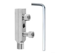 Extracteur de vis à dénuder avec extracteurs de vis de valve de 1,27 cm et 1,9 cm, outil de retrait de vis cassées en acier allié compatible avec (120 mm)