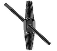 Extracteur de vis à double tête 1/2" et 3/4" avec tige - Extracteur de filetage à gauche - Extracteur de vis de tuyauterie - Pour le nettoyage de tuyauterie - Mauvais entretien du taraud