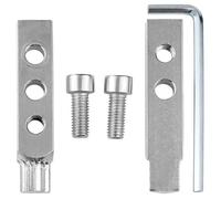 Extracteur de vis à tête cassée facile à manipuler pour robinet, valves d'angle, extracteurs de fils pour boulons, lavabo, robinet d'angle d'évier de maison