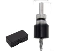 Extracteur de vis à tige hexagonale avec filetage inversé pour extension de foret, fournit plusieurs paramètres de profondeur pour une utilisation