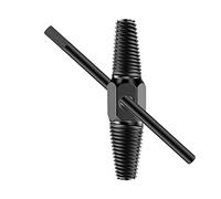 Extracteur de Vis Cassée, Double Tête 1/2in, 3/4in Extracteur de Boulons à Vis, Décapant de Vis Endommagé, Tuyau à Double Boulon de Vis de Robinet, Perceuse Fixation pour Entretien des Tuyaux