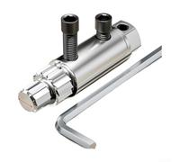 Extracteur de vis cassée réglable pour retrait de valve d'angle de robinet avec poignée hexagonale fabriqué en acier forgé haute dureté 45# pour réparation de plomberie sur fixations endommagées de 12