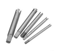 Extracteur de vis de fil cassé pour robinet à 3 griffes en acier rapide pour extraction de robinet