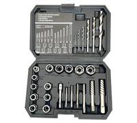 Extracteur De Vis Endommagé Jeu Forets Kit Vis Dénudées Pour Boulon Cassé Avec Étui Rangement Extracteur Boulons 26 Pièces