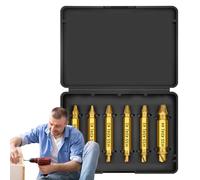 Extracteur de vis | Enlèvement facile des boulons | Dissolvant de vis précis antidérapant pour installation de voiture, plomberie, construction métallique, travail du bois