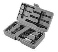 Extracteur de vis Kit-12Pcs Extracteur de vis rigide d'extraction de guide facile à sortir Ensemble de boulons cassés Retrait des outils de fixation