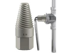 Extracteur de vis - Kit extracteur de vis endommagées | Extracteurs de robinet de tuyau cassés robustes | Kit de retrait de vis rouillées | Extracteur de valve d'angle ergonomique antidérapant pour