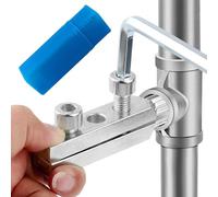 Extracteur de vis, kit pour enlever les boulons endommagés - Ensemble d'extracteurs de vis multifonction pour installations HVAC, machines agricoles, entretien électrique, vélos et hydraulique