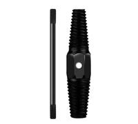 Extracteur de Vis pour Boulon Cassé, Outil Métal Noir pour Réparation | Foret Extracteur, Retrait de Vis Grippées et Cassées, Usage Réparation, Finition Noire Métallique