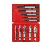 Extracteur de vis pour vis endommagées 10 pièces Easy-Out six pans | Extracteur de vis fileté pour atelier, construction, automobile, sanitaire, travail du bois, réparation, entretien, usine