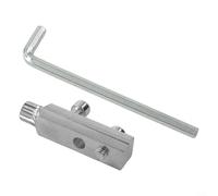 Extracteur de vis robuste en alliage d'acier pour enlever les vis cassées, boulons endommagés et fils dénudés, outil à main traité thermiquement compatible avec les clés