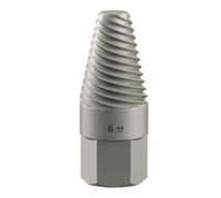 Extracteur de vis robuste, extracteur de valve d'angle de robinet de tuyau cassé, adorable outil de réparation compact ergonomique antidérapant pour un retrait rapide des vis endommagées et des
