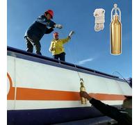 Extracteur D'échantillons D'huile en Cuivre 300/500/1000 Ml, Dispositif de Prélèvement D'échantillons D'huile Portable Et Léger, Kit de Prélèvement pour Réservoir de Carburant(Rope-10m/32ft,500ml)