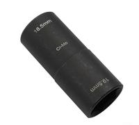 Extracteur d'écrou de roue endommagé / 2 douilles double taille 18,5 mm x 19,5 mm pour retrait de capuchon chromé, écrous corrodés pour CR-MO Heavy Duty Flip Design pour