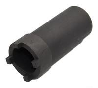 Extracteur d'écrou d'embrayage de moto en acier au carbone à quatre griffes - Outil à double extrémité pour pompe à huile - 20 mm, 24 mm, 28 mm - manchon gris robuste (B)