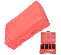 Extracteur d'écrous de roue dénudés, kit d'extracteur de boulons très résistant, ensemble de douilles pour écrous de roue cannelés - pour axe arrondi endommagé dénudé et vis d'usine de rechange