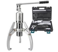Extracteur d'engrenages hydraulique, kit extracteur d'engrenages hydraulique Robuste de 20 tonnes avec Coffret - Séparateur de moyeux de roulements à 2/3 mâchoires pour réparations mécanique