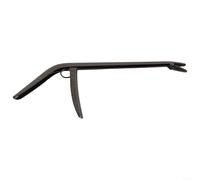 Extracteur d'hameçon en acier inoxydable avec mâchoires dentelées, pince à long bec pour une utilisation sûre d'une seule main, outil en eau salée et eau douce, 30,5 cm, argenté (bronze)