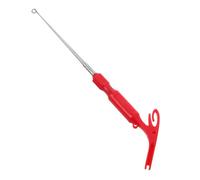 Extracteur D'hameçons Multifonction pour Pêche, Acier Inoxydable ABS Rouge | Retrait Rapide et Gestion des Nœuds, Usage en Rivière et Bord de Mer, pour Débutants