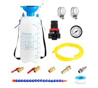 Extracteur d'huile et de liquide - Pompe transmission manuelle, système recharge ATF à 2 voies | pneumatique avec adaptateurs remplissage, 8L 5L