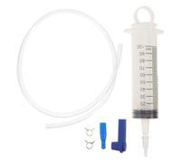 Extracteur D'huile Manuel Automobile, Tube Transparent | Plastique, Contrôle Manuel Précis, Tubes D'extension, Usage Atelier, pour Huile Moteur et Purge de Frein