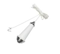 Extracteur d'interrupteur : design en métal lisse, câble long, commande manuelle confortable, matériel élégant | Parfait pour les chaînes de ventilateur, les fixations de lampe, les stores de fenêtre