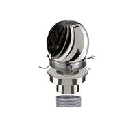 Extracteur fumées Aspirotor + adaptateur tubage 150 Poujoulat Diamètre 150 CHEMINEES POUJOULAT