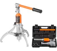 Extracteur hydraulique d'engrenages VEVOR, capacité maximale de 5 t, séparateur de roulements de roue, extracteur à 2 ou 3 mâchoires, vertical & horizontal, extracteur hydraulique à mâchoires de 228,6