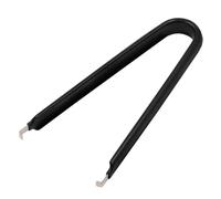Extracteur IC pratique en acier inoxydable avec confort, Black | Extracteur de circuits intégrés efficace pour un retrait sûr et rapide des circuits intégrés des cartes pour les