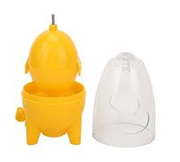 Extracteur manuel d'œufs, mélangeur Portable de jaune d'œuf et de blanc avec tampon en Silicone pour la fabrication d'œufs dorés (Jaune)