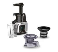 Extracteur Moulinex ZU420E10 Juice & Clean Argent Et Noir