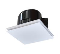 Extracteur Plafond Hygrostat Minuterie HBF 250 Square TH Ventilateur Centrifuge