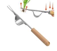 Extracteur pour - Extracteur de en acier inoxydable | Déracinement de la machine à maquereau ' | Extracteur de mauvaises herbes avec fourches en forme de V | Outil pour extraire les mauvaises