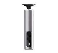 Extracteur pour pieds, ponceuse à pieds rechargeable par USB pour pédicure, brosse à pieds, lime à ongles pour talons avec disques de papier abrasif Hql203 (gris, 10,8 x 3,8 x 18 cm)