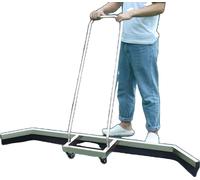 Extracteur pour terrains de sport, acier inoxydable, tête d'extraction large